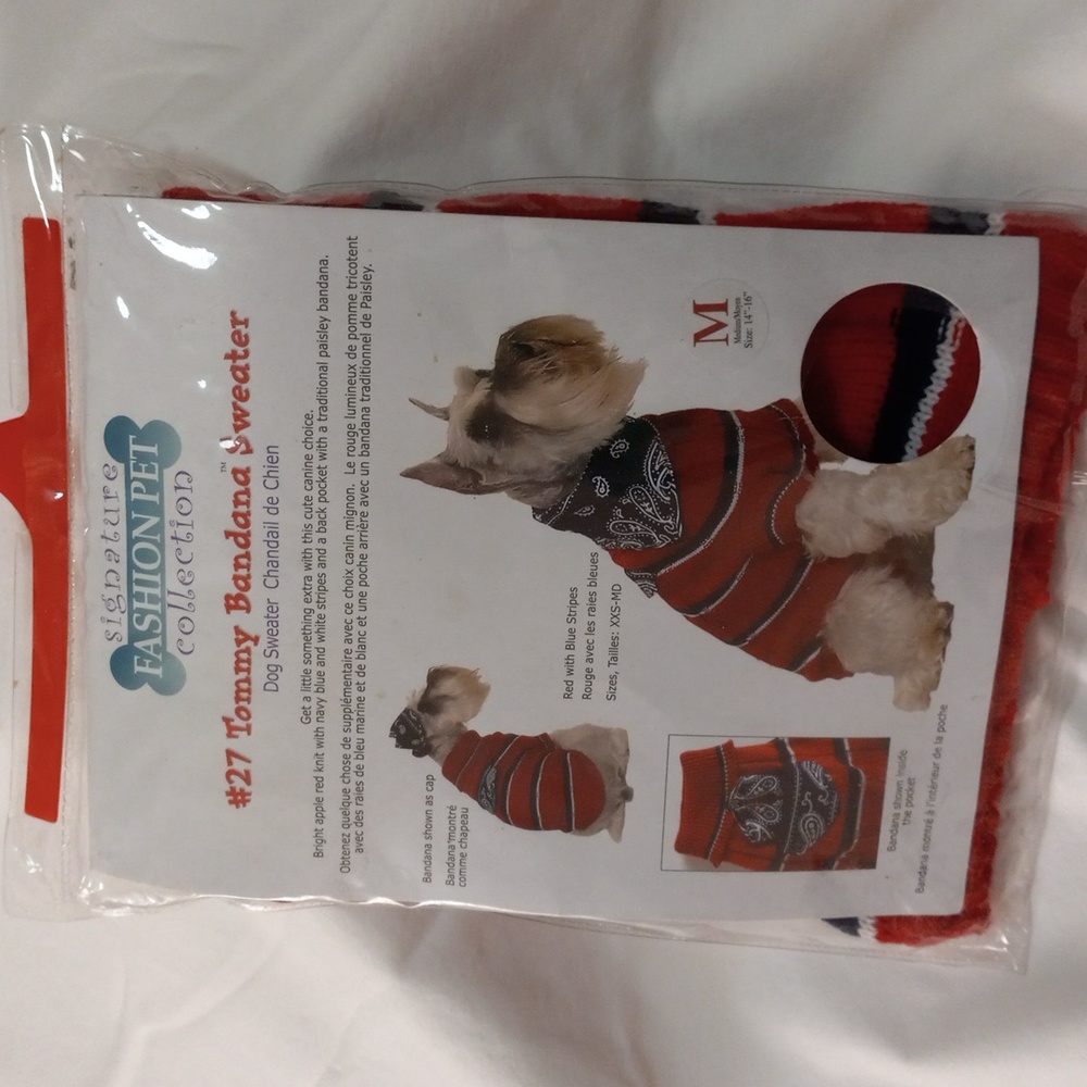 Fashion Pet  Bandana Sweater